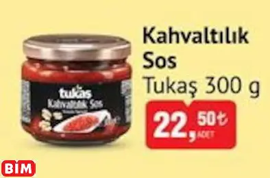 TUKAŞ KAHVALTILIK SOS